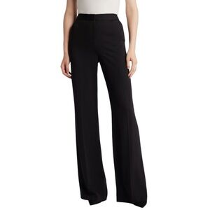 Kobi Halperin Wide Leg Dressy Black Flowy Pants Size 10
